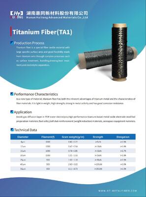 超細耐腐蝕 TA1 鈦纖維用於陽極氣體擴散層於 PEM 電解水