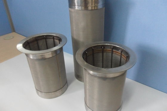 2000mm 長度 304 不鏽鋼燒結網濾芯耐腐蝕