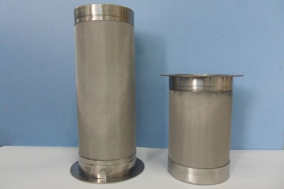 耐腐蝕 60mm 直徑不鏽鋼燒結濾芯環保用