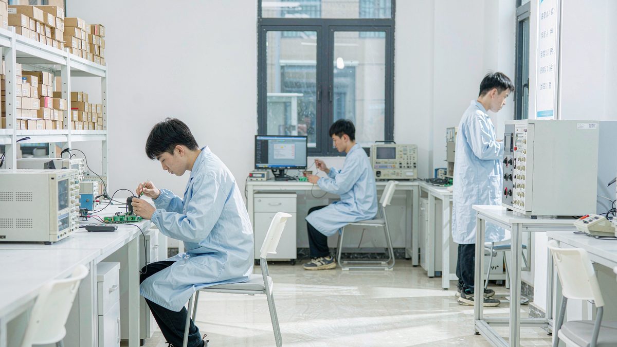 R&D and quality testing laboratory